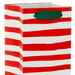 Hallmark : 13" Peppermint Stripe and Pine With Berries 2-Pack Christmas Wine Gift Bags - Hallmark : 13" Peppermint Stripe and Pine With Berries 2-Pack Christmas Wine Gift Bags