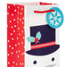 Hallmark : 13" Snowman and Merry Wishes 2-Pack Christmas Wine Gift Bags - Hallmark : 13" Snowman and Merry Wishes 2-Pack Christmas Wine Gift Bags