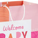 Hallmark : 13" Welcome Baby Girl Large New Baby Gift Bag - Hallmark : 13" Welcome Baby Girl Large New Baby Gift Bag