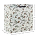 Hallmark : 15" Pinecones on White Extra-Deep Christmas Gift Bag - Hallmark : 15" Pinecones on White Extra-Deep Christmas Gift Bag