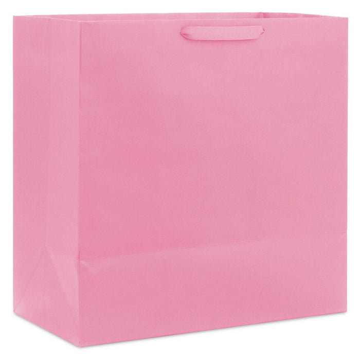 Hallmark : 15" Pink Extra-Deep Gift Bag -