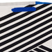 Hallmark : 15.5" Black and White Zigzag Extra-Large Gift Bag -