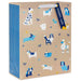 Hallmark : 15.5" Dogs and Icons Extra-Large Hanukkah Gift Bag - Hallmark : 15.5" Dogs and Icons Extra-Large Hanukkah Gift Bag