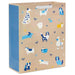 Hallmark : 15.5" Dogs and Icons Extra-Large Hanukkah Gift Bag - Hallmark : 15.5" Dogs and Icons Extra-Large Hanukkah Gift Bag