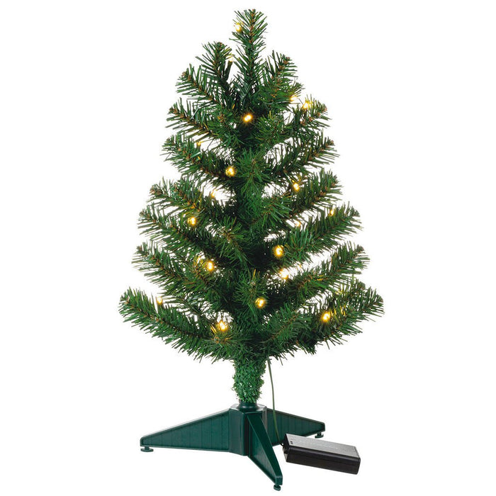 Hallmark : 2023 Keepsake Miniature Evergreen Pre-Lit Christmas Tree, 18.75" (429) - Hallmark : 2023 Keepsake Miniature Evergreen Pre-Lit Christmas Tree, 18.75" (429)