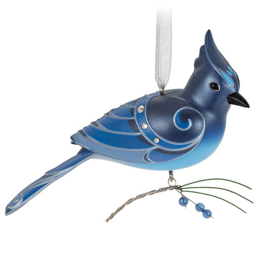 Hallmark : 2023 The Beauty Of Birds Steller's Jay Keepsake Ornament -