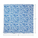 Hallmark : 26" Blue Floral Fabric Gift Wrap - Hallmark : 26" Blue Floral Fabric Gift Wrap