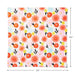 Hallmark : 26" Modern Floral Fabric Gift Wrap With Elastic Band -