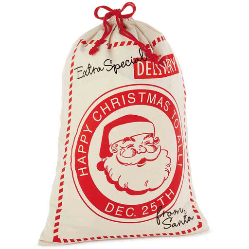 Hallmark : 28" Special Delivery From Santa XL Fabric Gift Bag - Hallmark : 28" Special Delivery From Santa XL Fabric Gift Bag