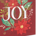 Hallmark : 4.6" Joy With Poinsettias Christmas Gift Card Holder Mini Bag - Hallmark : 4.6" Joy With Poinsettias Christmas Gift Card Holder Mini Bag