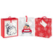 Hallmark : 4.6" Red and White 3-Pack Christmas Gift Card Holder Mini Bags - Hallmark : 4.6" Red and White 3-Pack Christmas Gift Card Holder Mini Bags