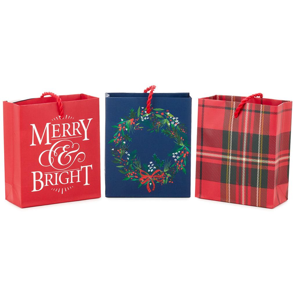 Disney Mickey and Minnie Christmas Gift Bags, Assorted Sizes and Designs -  Gift Bag Sets - Hallmark