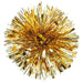 Hallmark : 5.5" Gold Metallic Pom-Pom Gift Bow -