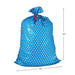 Hallmark : 56" Snowflakes on Blue Giant Plastic Holiday Gift Bag - Hallmark : 56" Snowflakes on Blue Giant Plastic Holiday Gift Bag - Annies Hallmark and Gretchens Hallmark, Sister Stores