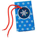 Hallmark : 56" Snowflakes on Blue Giant Plastic Holiday Gift Bag - Hallmark : 56" Snowflakes on Blue Giant Plastic Holiday Gift Bag - Annies Hallmark and Gretchens Hallmark, Sister Stores