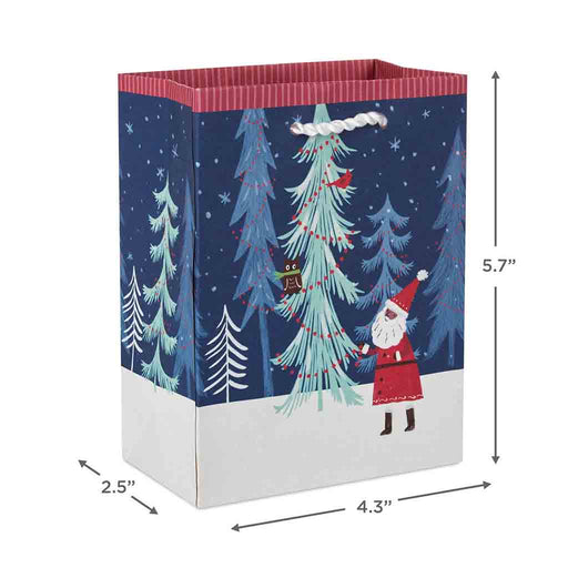 Hallmark : 5.7" Winter Season Scenes 8-Pack Assortment Small Christmas Gift Bags - Hallmark : 5.7" Winter Season Scenes 8-Pack Assortment Small Christmas Gift Bags