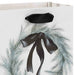 Hallmark : 6.5" Feathery Pine Wreath on White Small Holiday Gift Bag - Hallmark : 6.5" Feathery Pine Wreath on White Small Holiday Gift Bag