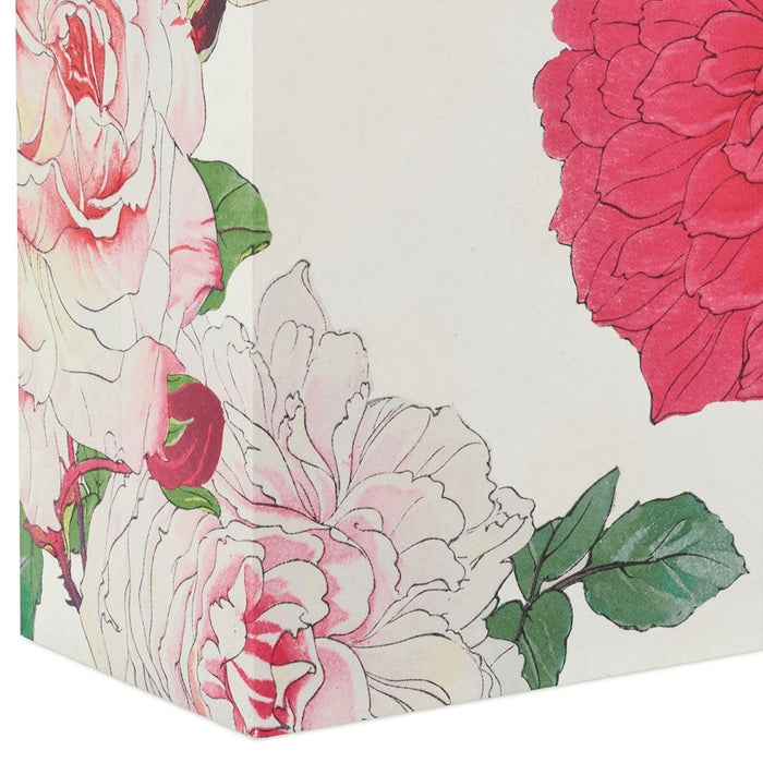 Hallmark : 6.5" Illustrated Roses Small Gift Bag -