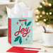 Hallmark : 6.5" Joy on Mint Small Christmas Gift Bag - Hallmark : 6.5" Joy on Mint Small Christmas Gift Bag