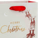 Hallmark : 6.5" Santa in Sleigh Small Christmas Gift Bag - Hallmark : 6.5" Santa in Sleigh Small Christmas Gift Bag