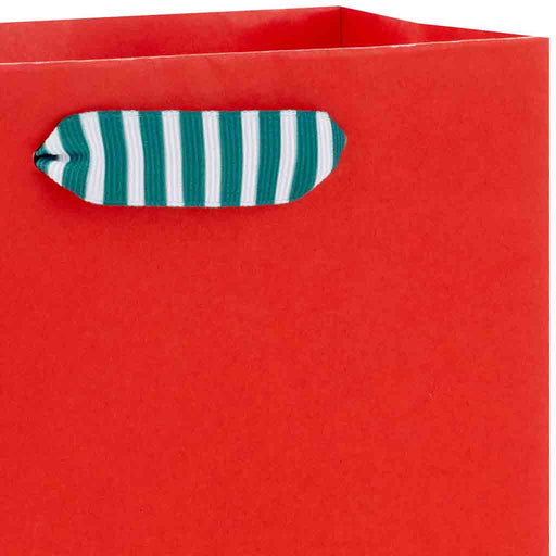 Hallmark : 6.5" Solid Red Small Gift Bag - Hallmark : 6.5" Solid Red Small Gift Bag