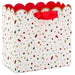 Hallmark : 7.7" Festive Confetti Medium Square Christmas Gift Bag - Hallmark : 7.7" Festive Confetti Medium Square Christmas Gift Bag - Annies Hallmark and Gretchens Hallmark, Sister Stores