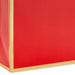 Hallmark : 7.7" Gold Heart Handle Medium Red Square Gift Bag - Hallmark : 7.7" Gold Heart Handle Medium Red Square Gift Bag - Annies Hallmark and Gretchens Hallmark, Sister Stores