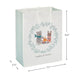 Hallmark : 9.6" Bear and Bunny Medium Gift Bag - Hallmark : 9.6" Bear and Bunny Medium Gift Bag