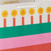 Hallmark : 9.6" Bold Striped Cake Medium Birthday Gift Bag - Hallmark : 9.6" Bold Striped Cake Medium Birthday Gift Bag