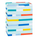 Hallmark : 9.6" Color Block Stripes Medium Gift Bag -