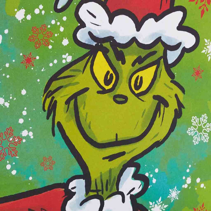 Hallmark : 9.6" Dr. Seuss's How the Grinch Stole Christmas!™ Grinch in Santa Suit Medium Gift Bag - Hallmark : 9.6" Dr. Seuss's How the Grinch Stole Christmas!™ Grinch in Santa Suit Medium Gift Bag