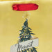 Hallmark : 9.6" Evergreen on Gold Metallic Medium Christmas Gift Bag - Hallmark : 9.6" Evergreen on Gold Metallic Medium Christmas Gift Bag