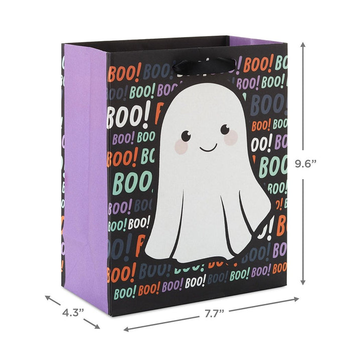 Hallmark : 9.6" Ghost on Boos Medium Halloween Gift Bag - Hallmark : 9.6" Ghost on Boos Medium Halloween Gift Bag