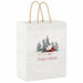 Hallmark : 9.6" Happy Holidays Red House on Birch Medium Gift Bag - Hallmark : 9.6" Happy Holidays Red House on Birch Medium Gift Bag - Annies Hallmark and Gretchens Hallmark, Sister Stores