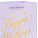 Hallmark : 9.6" Lilac and Gold Happy Mother's Day Medium Gift Bag - Hallmark : 9.6" Lilac and Gold Happy Mother's Day Medium Gift Bag
