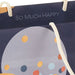 Hallmark : 9.6" Patterned Balloons on Blue Medium Gift Bag - Hallmark : 9.6" Patterned Balloons on Blue Medium Gift Bag