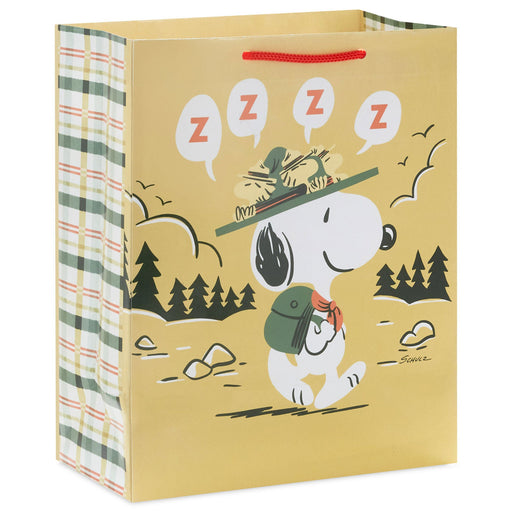 Hallmark : 9.6" Peanuts® Beagle Scouts Snoopy Medium Gift Bag - Hallmark : 9.6" Peanuts® Beagle Scouts Snoopy Medium Gift Bag