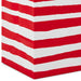 Hallmark : 9.6" Red and White Stripes Medium Christmas Gift Bag - Hallmark : 9.6" Red and White Stripes Medium Christmas Gift Bag