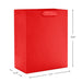 Hallmark : 9.6" Red Medium Gift Bag -