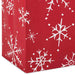 Hallmark : 9.6" Snowflakes on Red Medium Holiday Gift Bag - Hallmark : 9.6" Snowflakes on Red Medium Holiday Gift Bag