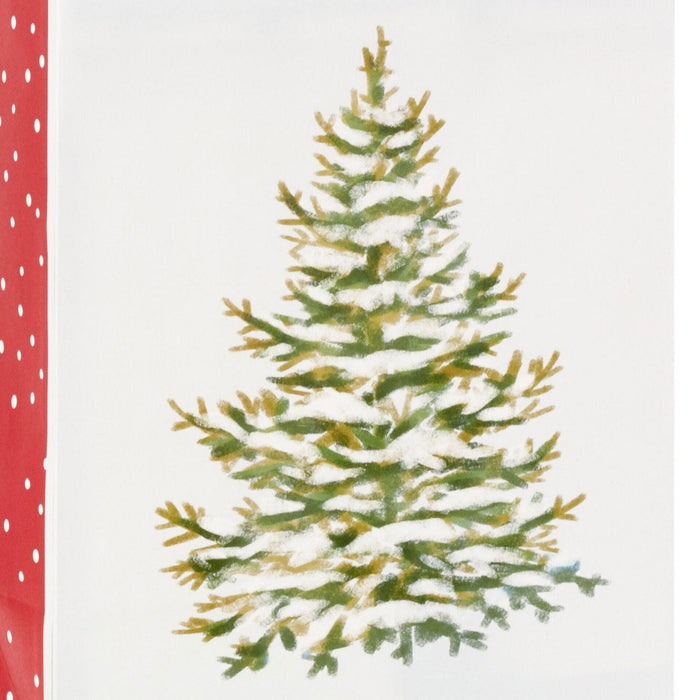 Hallmark : 9.6" Snowy Evergreen Medium Christmas Gift Bag - Hallmark : 9.6" Snowy Evergreen Medium Christmas Gift Bag - Annies Hallmark and Gretchens Hallmark, Sister Stores