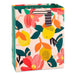 Hallmark : 9.6" Tropical Fruit and Flowers Medium Gift Bag -
