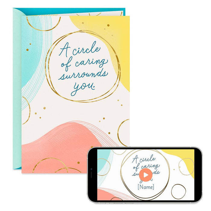 Hallmark : A Circle of Caring Surrounds You Video Greeting Card -