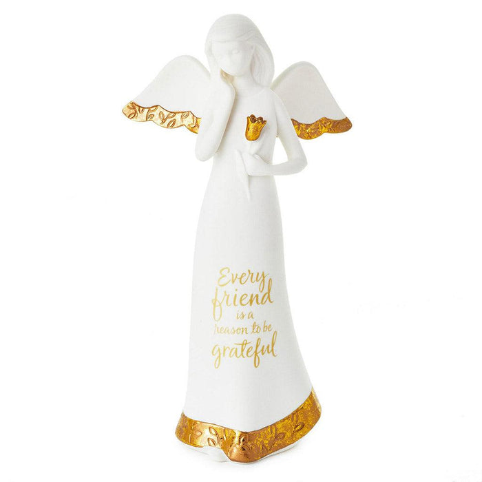 Hallmark : A Reason to Be Grateful Friendship Angel Figurine, 8.5" -