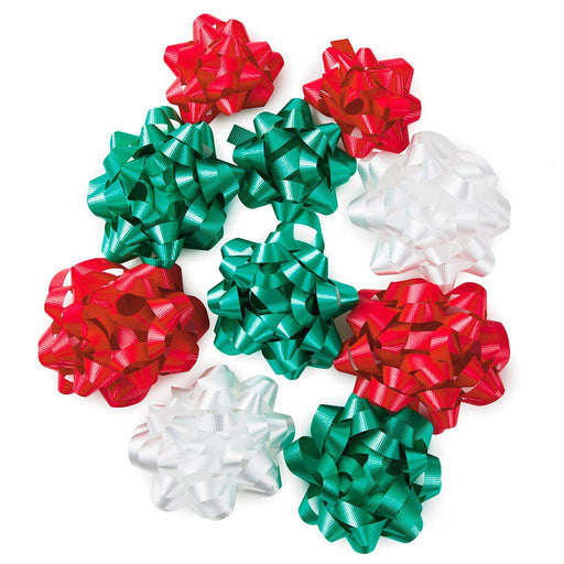 Hallmark : Bag of 10 Assorted Crimped Gift Bows - Hallmark : Bag of 10 Assorted Crimped Gift Bows - Annies Hallmark and Gretchens Hallmark, Sister Stores
