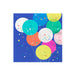Hallmark : Balloons and Confetti Dinner Napkins, Set of 16 - Hallmark : Balloons and Confetti Dinner Napkins, Set of 16