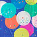 Hallmark : Balloons and Confetti Square Dessert Plates, Set of 8 - Hallmark : Balloons and Confetti Square Dessert Plates, Set of 8