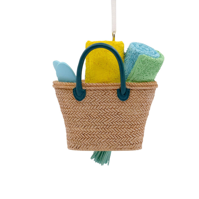 Hallmark : Beach Bag Hallmark Ornament - Hallmark : Beach Bag Hallmark Ornament