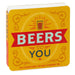 Hallmark : Beers to You: 20 Coasters to Say Cheers to Book -