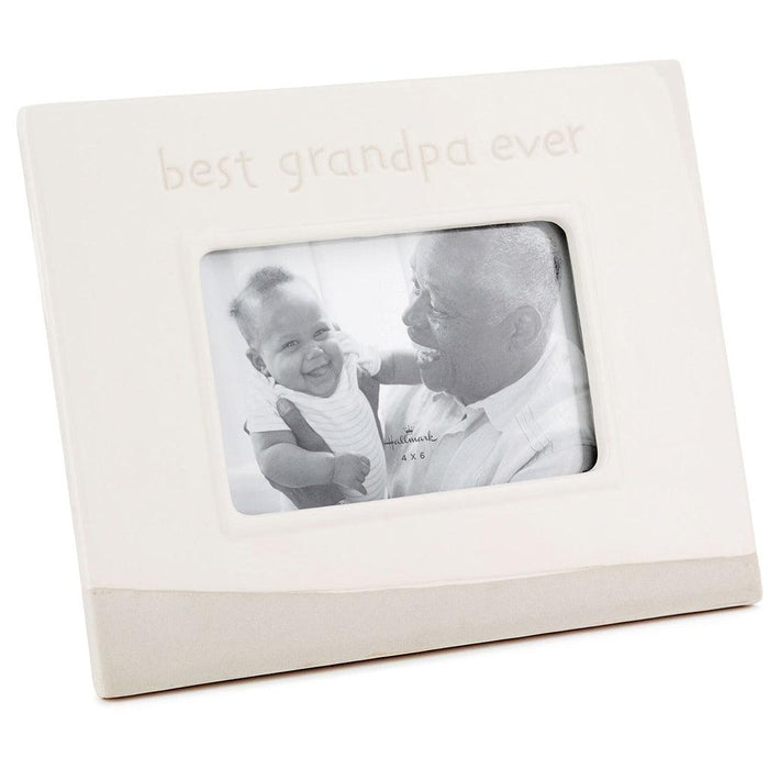Hallmark : Best Grandpa Ever Picture Frame, 4x6 -